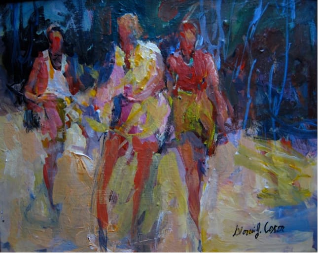 Beach Picnic Painting