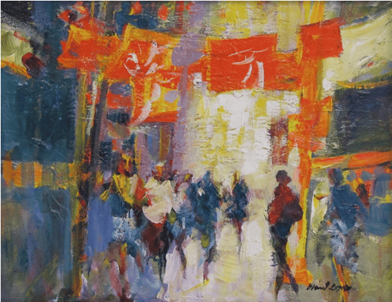China Town Painting