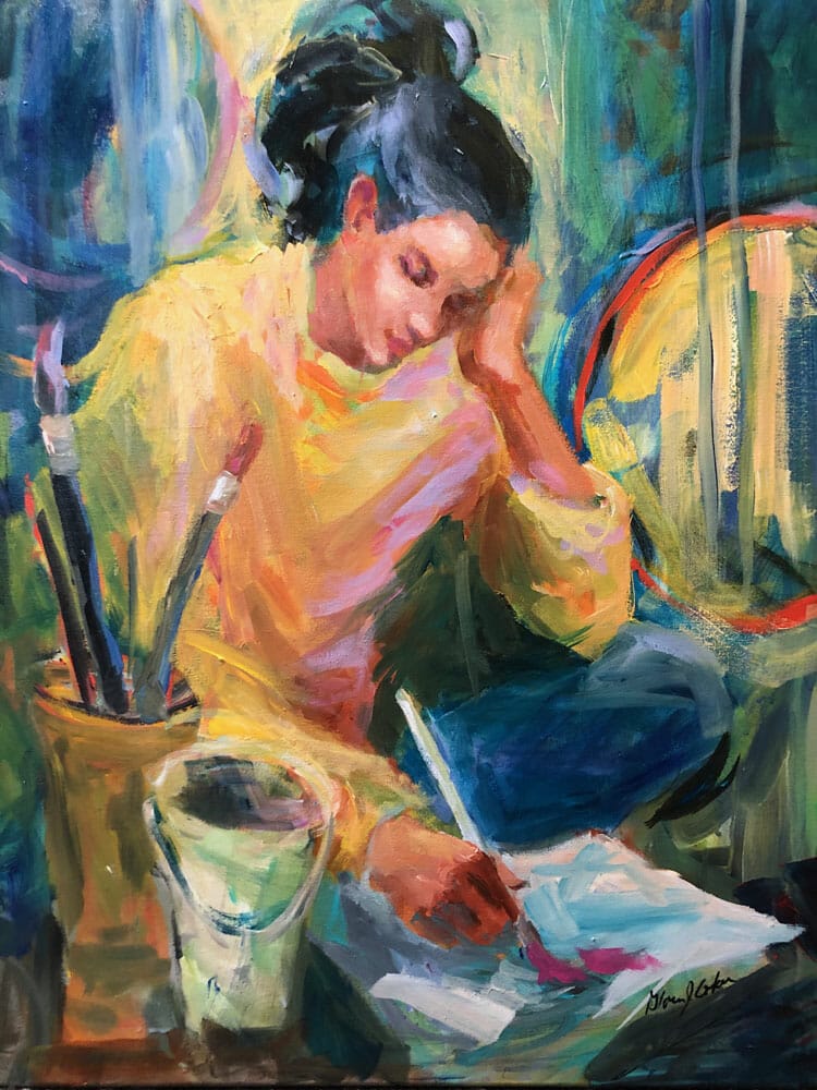 Thinking with my Paintbrush