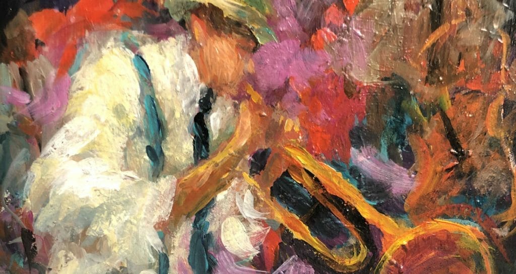 Midnight and going strong (20x16)