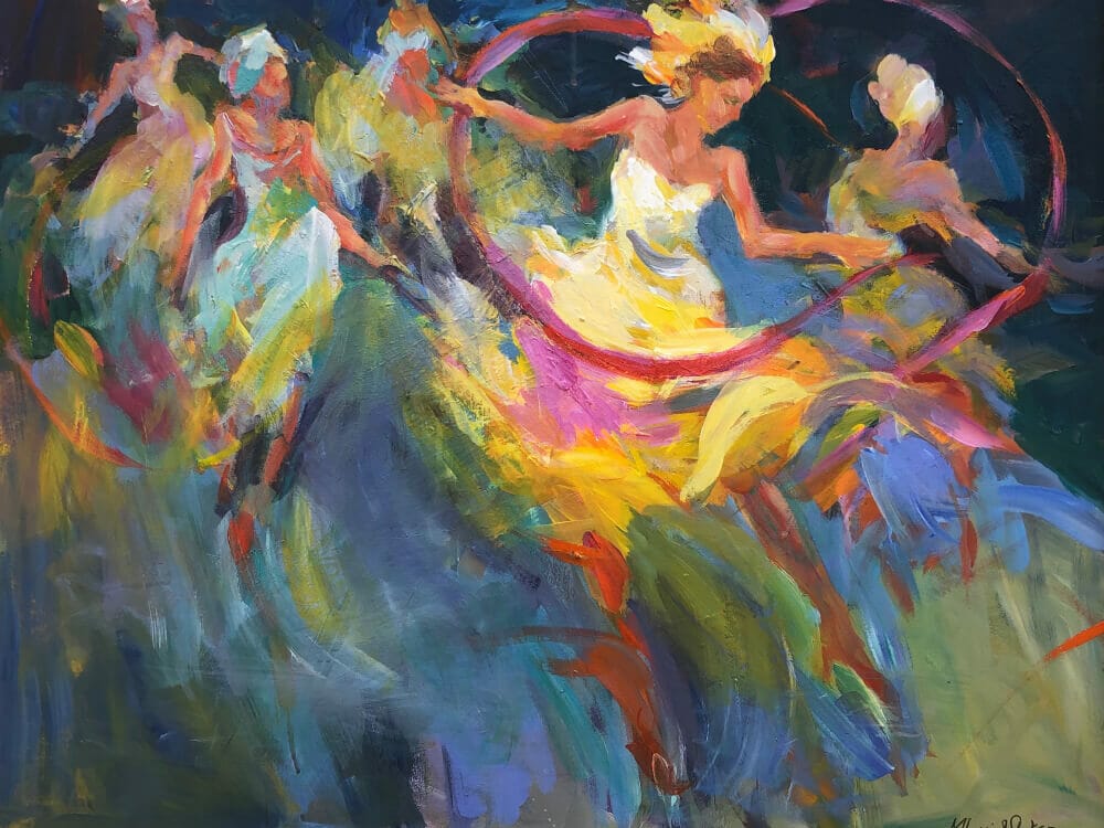 Dancing at the Festival