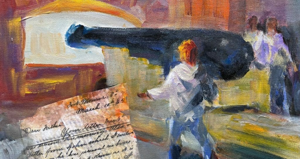 Dear Father Fort Monroe 11x14