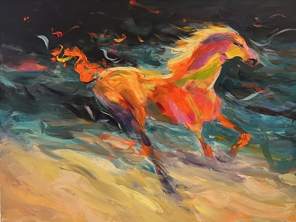 Running in the Surf